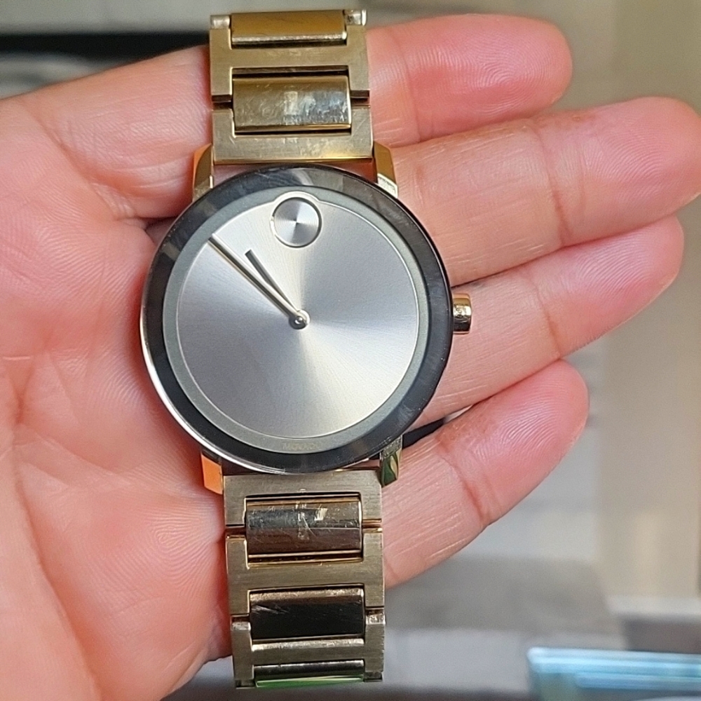Men's Movado Bold®Evolution Gold-Tone Watch (Model: 3600508)